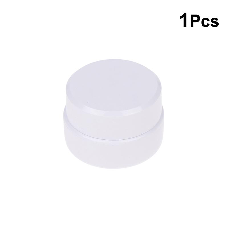 

1/4 шт. 3G Пустые пластиковые косметические круглые контейнеры-баночки для нейл-арта, маленькая баночка для образцов крема, баночка для пудры для ногтевого геля, инструмент для макияжа, лосьон 1pcs белый