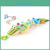 Soft Crocodile Fabric Baby Comforter And Visual Stimulus Toy For Infants And Early Crawlers