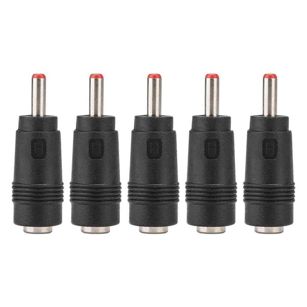 5PCS 5.5 x 2.1 Female to 3.5 x 1.35MM Male DC Adapter Connector Router Power Converter