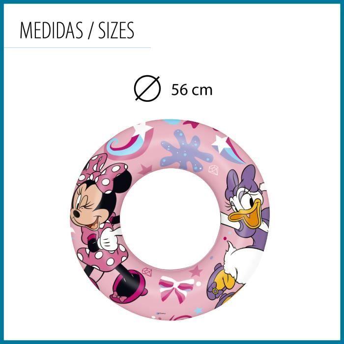 Bouée Gonflable Enfant Bestway Minnie Mouse 48 Cm - Rose - PVC Haute Qualité