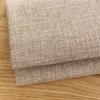 145x50cm Solid Color Coarse Flax Linen Fabric For Tablecloth Pillows Sofas Fabric Decorative Cloth Handmade DIY Cloth TJ21705