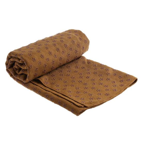 Antypoślizgowy Ręcznik Kocyk na Matę do Jogi Sport Podróż Fitness Pilates Ćwiczenia Pokrowiec