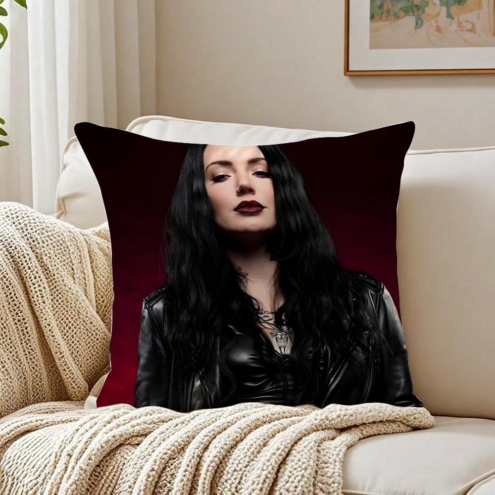 

Retro Rock Band DDorothy Cushion Cover Linen Pillowcase Soft for Sofa Bed Home Room Decor 30x30cm