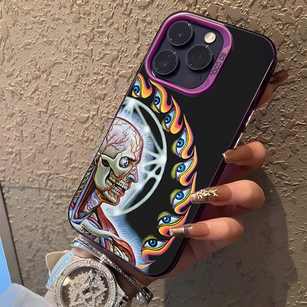 

Band T-Tool Schism For iPhone 17,16,15,14,13,12,11,Mini,Pro,E,SE4,XS,MAX Purple Shockproof Candy Matte Cover iPhone17Promax