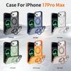 Magnetic Rotating Stand Phone Case for Apple 17 Pro Max