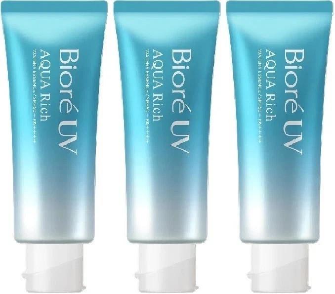 Biore UV AQUA Rich Watery Essence 2.46floz(70g) Set 3