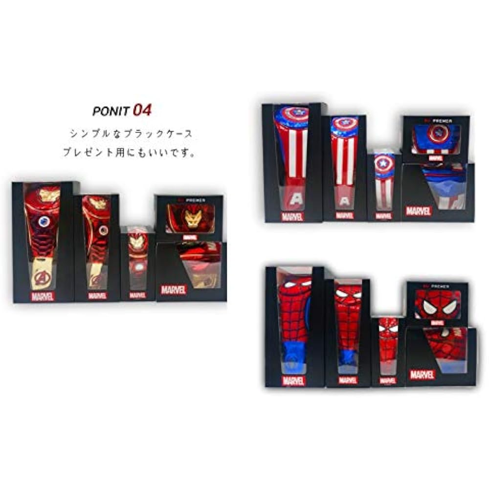 Summit Cooperation Marvel Avengers Golf Head Cover Wood Cover Marvel Avengers Head Cover Wood Cov...