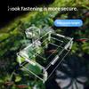 Hanging Acrylic Fish Tank Feeder Anti Drifting Aquarium Feed Feeder Fixed-point Fish Food Feeder Aquatic Aquarium Accessories