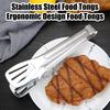 17.5/23.5/29cm Edelstahl Servierzange Hitzebeständige Küchenzange Buffet BBQ Zange Küchenutensil Heimzubehör