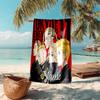 Personalized Customized Proof Beach Towel with Tokyo Revengers Pattern - Soft, Absorbent,quick-drying,perfect Swimming,camping&bathing