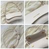 Mode Femme Élégant Premium PU Cuir Sac à Bandoulière Voyage Sortie Sac Sling Sac à Main Bandoulière Pochette Couleur Unie Élégante
