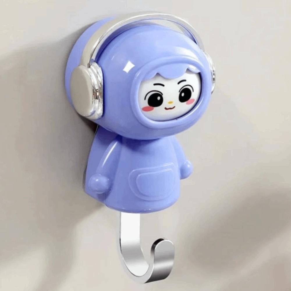 No Hole Face Changing Hook Cartoon Design Organization Hooks Decorative Hooks Entrance Decor