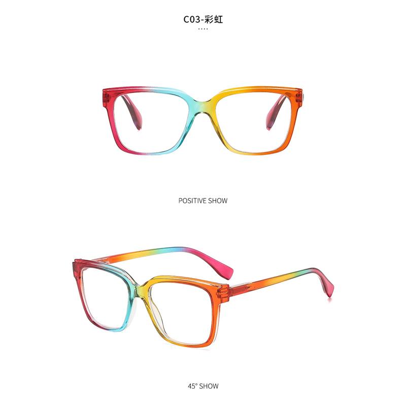 Colorful Reading Glasses Women New Luxury Design Men Anti Blue Light Eyeglass Fashionable Presbyopia Hyperopia Eyewear +1.0 +1.5 +2.0