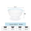 Imitation Porcelain Melamine Ramen Bowl - Large Douli Hat Design for Soup, Mala Tang, Rice Noodles