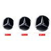 Dla Mercedes Benz 4 szt. 56/60/65mm Naklejka na środek koła do felg samochodowych Dla Mercedes Benz Klasa A/B/C/E/S GLC GLK CLA W126 W210
