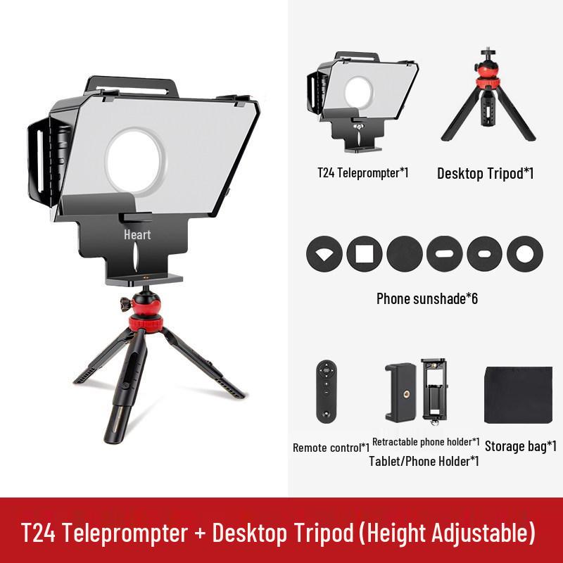 Ruifutu Přenosný teleprompter pro DSLR a mobilní zařízení