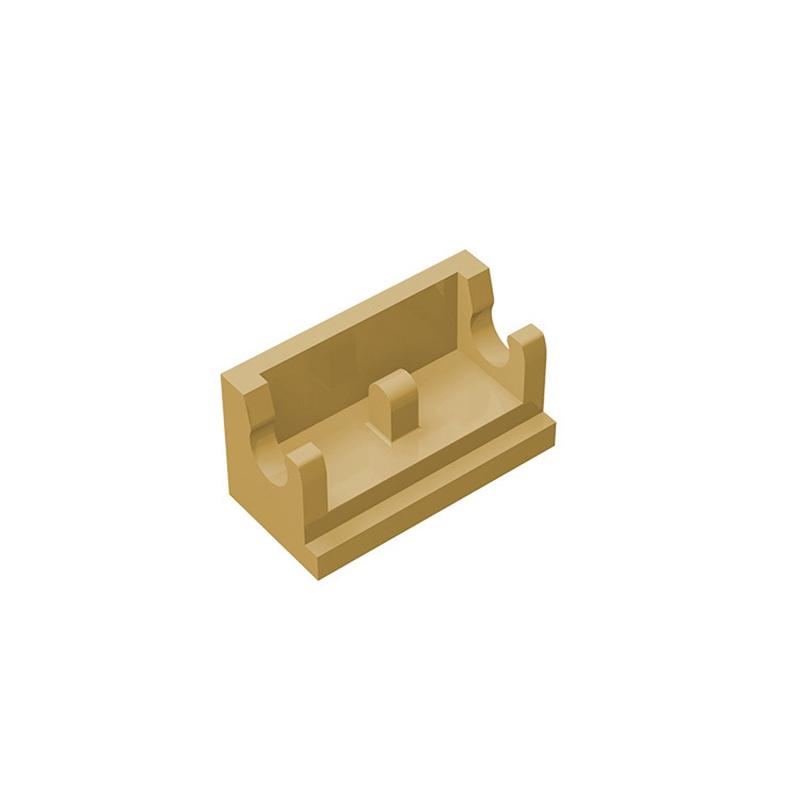 

20PCS MOC 41682 Bracket 2x2-1x2 Building Blocks Kit Centered Connector High-Tech Brick Particle Educational Toys Birthday Gifts 20pcs бежевый