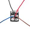 Rocker Switch, 6 Pin Momentary DPDT Rocker Switch, 3-Position (ON)-Off-(ON) Polarity Reversing Switch AC 250V/16A 125V/ 20A for Auto Car Boat