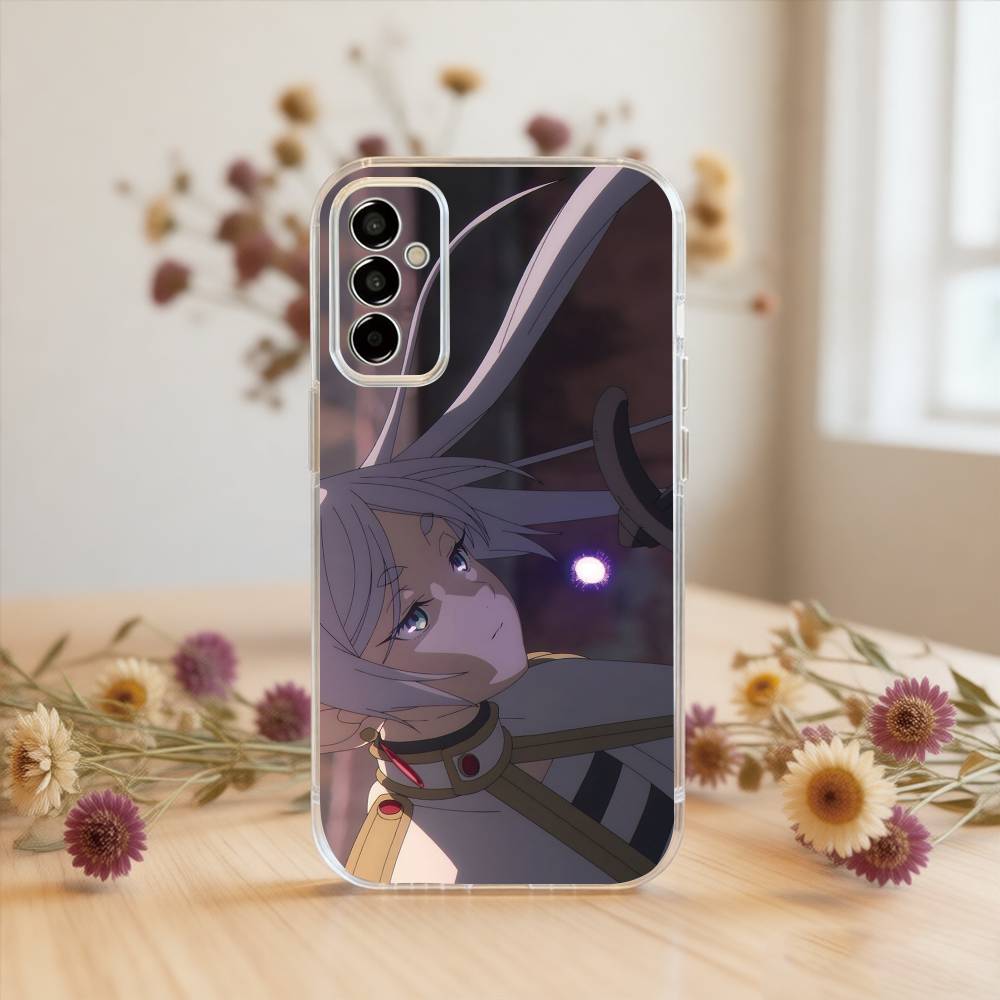 

Frieren Beyond Journey s End Phone Case Transparent Silicone Soft For SamsungA10,12,20,21S,30,31,40,50,51,52,70,71 Samsung a50 30s 50s