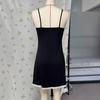 Cross-border Lace Trim Sleeveless Backless Short Slip Nightgown for Women