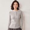 Lekasha Women's Round Neck Cashmere Sweater - New Spring/Autumn Knitted Pullover