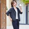 Women's Loose Fit Autumn Casual Sportswear Two-Piece Set