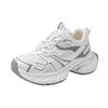 Dad Shoes Girl Spring and Autumn 2025 New Muffin Thick-soled Mesh, Breathable, Height-increasing, Small Casual Sneakers