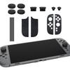 New Protective Accessories Set for Switch 2 Console Accessoris Set Silicone Thumb Cap Grips Dust Plug Left Right Handle Stickers