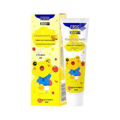 Frog Milk Dragon Kids Fluoride Toothpaste (6-12Y, Strawberry)