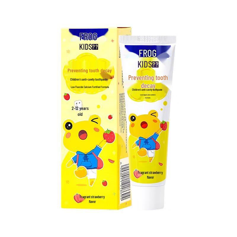 

Frog Milk Dragon Kids Fluoride Toothpaste (6-12Y, Strawberry)