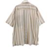 ISSEY MIYAKE 90s Old Striped Pattern Short sleeve shirt L Special wing Men's Used