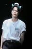 [USED] BTS Jin RUNSEOKJIN Japan JIN Capsule Toy Can Badge