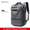 Expandable Large-Capacity Men's Travel Backpack with Vacuum Compression for Short Trips and Laptop Storage