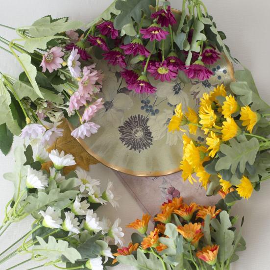 Imitation Chamomile Realistic Easy Care Fresh-keeping Creative Table Centerpiece Artificial Chamomile for Living Room