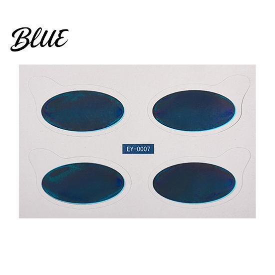Fade-resistant Eye Shadow Patch Self-Adhesive Fast Makeup Stickers Waterproof Party Patch Glitter Fake for Festival Prom Smudge-proof