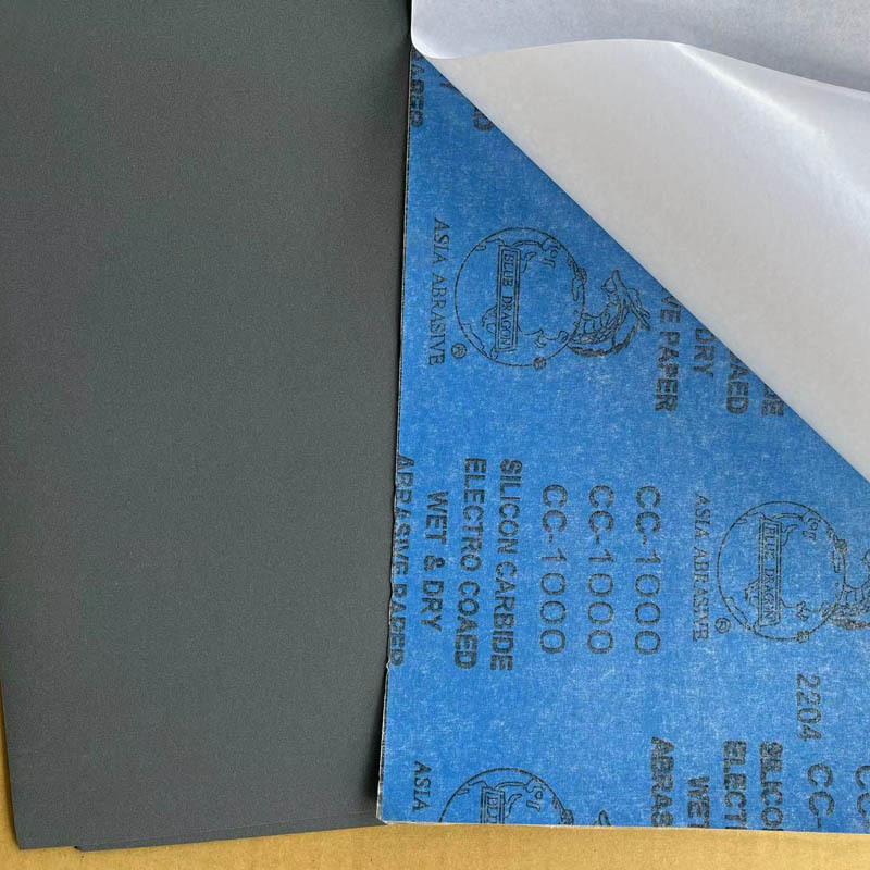 Blue Dragon 1000 Grit Self-Adhesive Wet Sandpaper for Sanding and Polishing