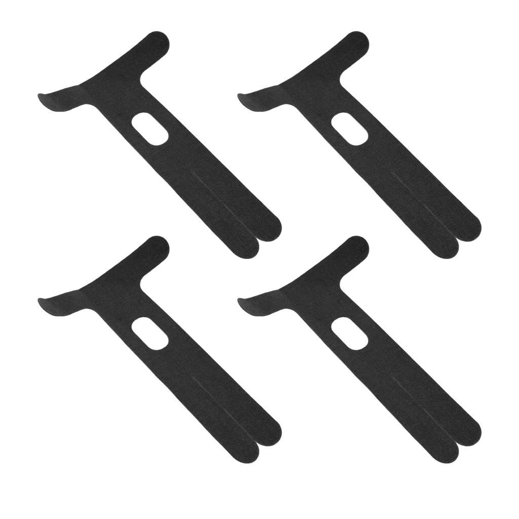 4pcs Precut Elbow Tape Waterproof Breathable Muscle Support Elastic Sports Tape for Running Basketball