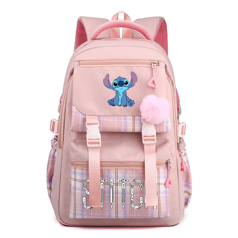 Summer Printed Backpack Junior High School Student High School Student Male Female Student School Bag