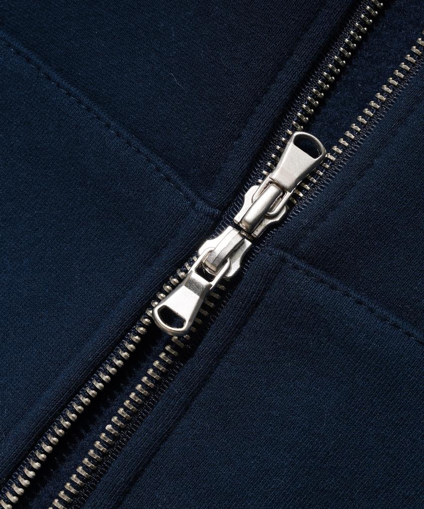 Fp142 Youthful Balloon Zip-Up Hoodie Navy Sjhd1327
