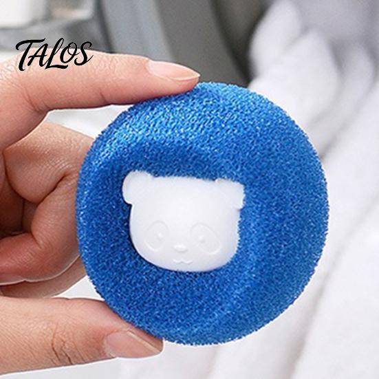 Kleidung Haar Entferner 10 Stück Fusselrolle Waschbälle, Einfach zu Benutzen Wiederverwendbarer Ball Entferner, Waschmaschine Haustier Fänger,