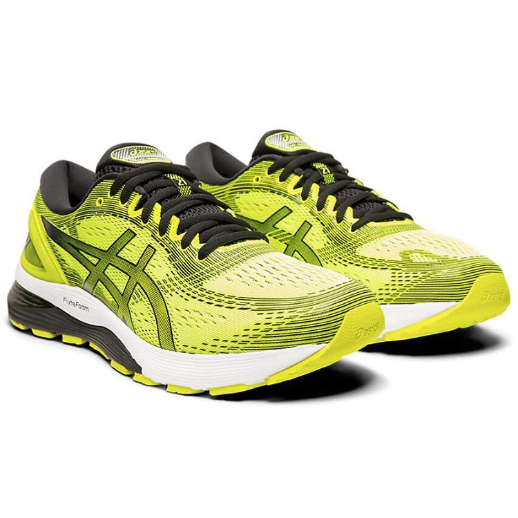 New Asics Gel Nimbus 21 'Safety Yellow' 1011A169-750