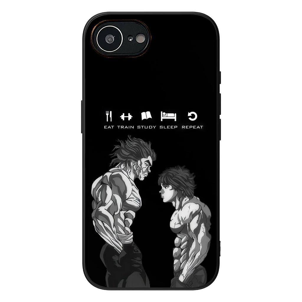 Bakis Hanma Art Dou Phone Cover for Samsung Galaxy A06 A05 A14 A50 A51 A52 A12 A13 A23 A70 A07 A25 A26 A72 A56 Protective Case