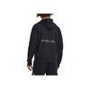 Under Armour Johnson Series Pánská sportovní mikina s kapucí z pevné bavlny s vysokou gramáží Černá 1380151-001