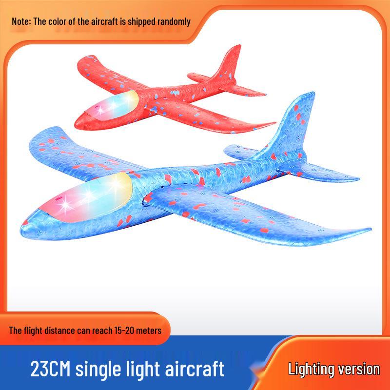 Flashing Foam Catapult Plane Launcher - Parent-Child Outdoor Toy