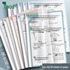 Thickened A4 Binder Clip for Elementary Students - Test Paper and Book Organizer