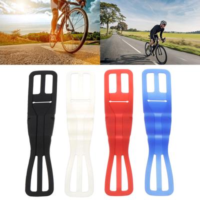 Fascia Elastica in Silicone per Bicicletta Fascia Elastica Benda Supporto Torcia Porta Telefono Supporto di Ricambio per Luce Bicicletta Fascia di Fissaggio Cintura