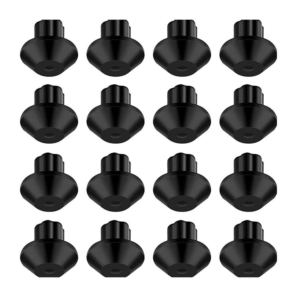 Balení 160 žáruvzdorných gumových nožiček Snadná instalace Náhradní nárazníky Gumová textura pro rošty plynového sporáku