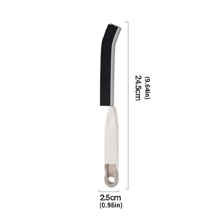 Hard Bristle Crevice Cleaning Brush Cleaning Brush for Bathroom Kitchen Window Household Crevice Brush Scrubber Tool