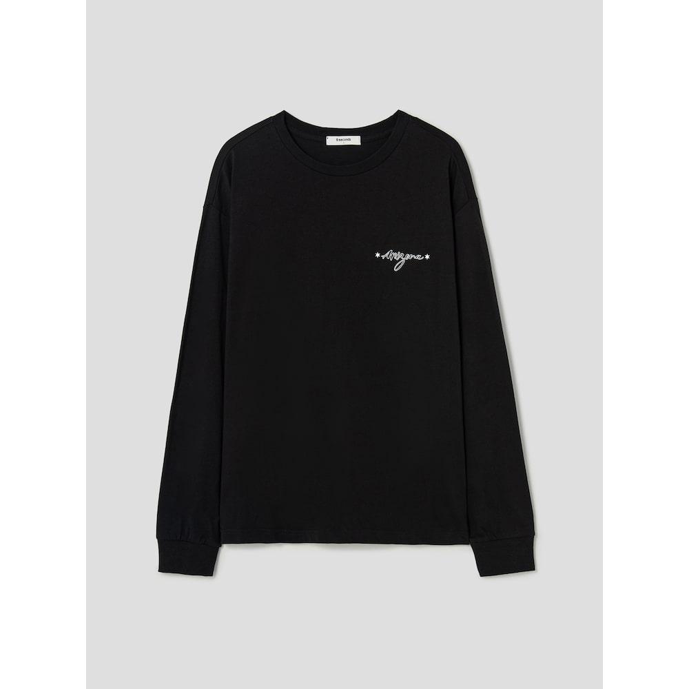 8Seconds Project(Ww6) Western Graphic Long Sleeve T-Shirt Black (454841Hqa5)