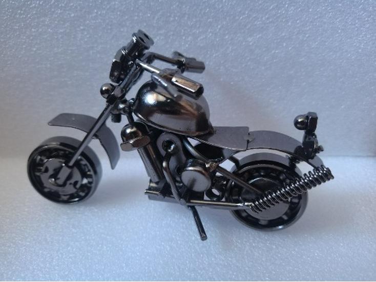 Mini Iron Motorcycle Model Home Décor Souvenir